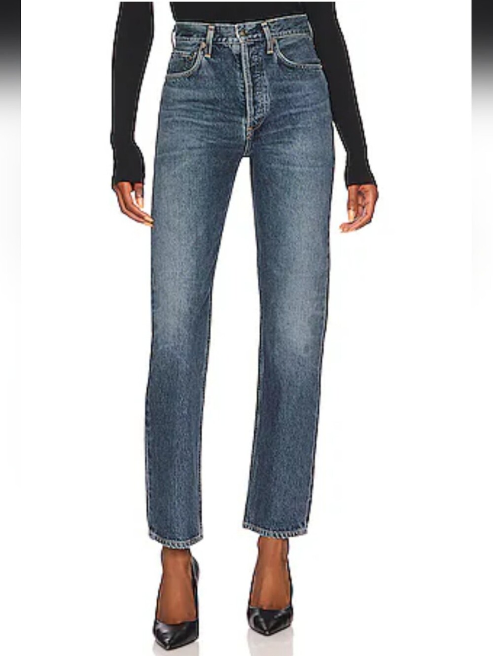 Agolde 90s Pinch Waist Straight Jeans - Portrait - 28